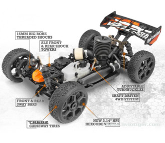 BUGGY VORZA NITRO - FLASH RC 2