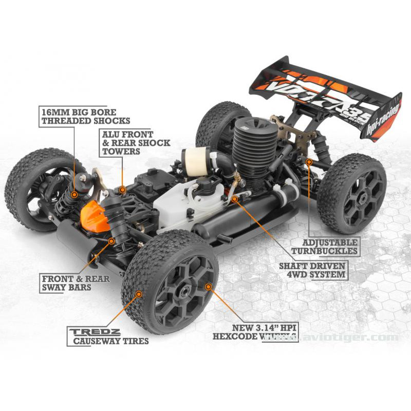 BUGGY VORZA NITRO - FLASH RC