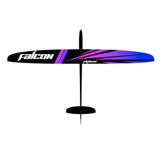 F3K Falcon Regular V2   Violet / Bleu High Quality - FLASH RC