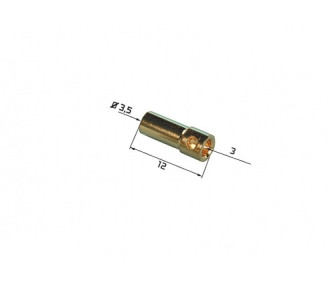 CONTATTO ORO 3,5 FEMMINA 3 pz.