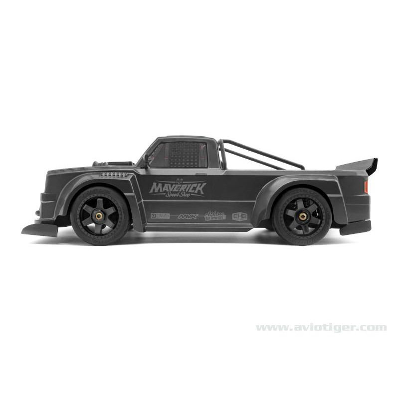 RC drift car - QUANTUM R FLUX 4S 4X4 GRIS - FLASHRC