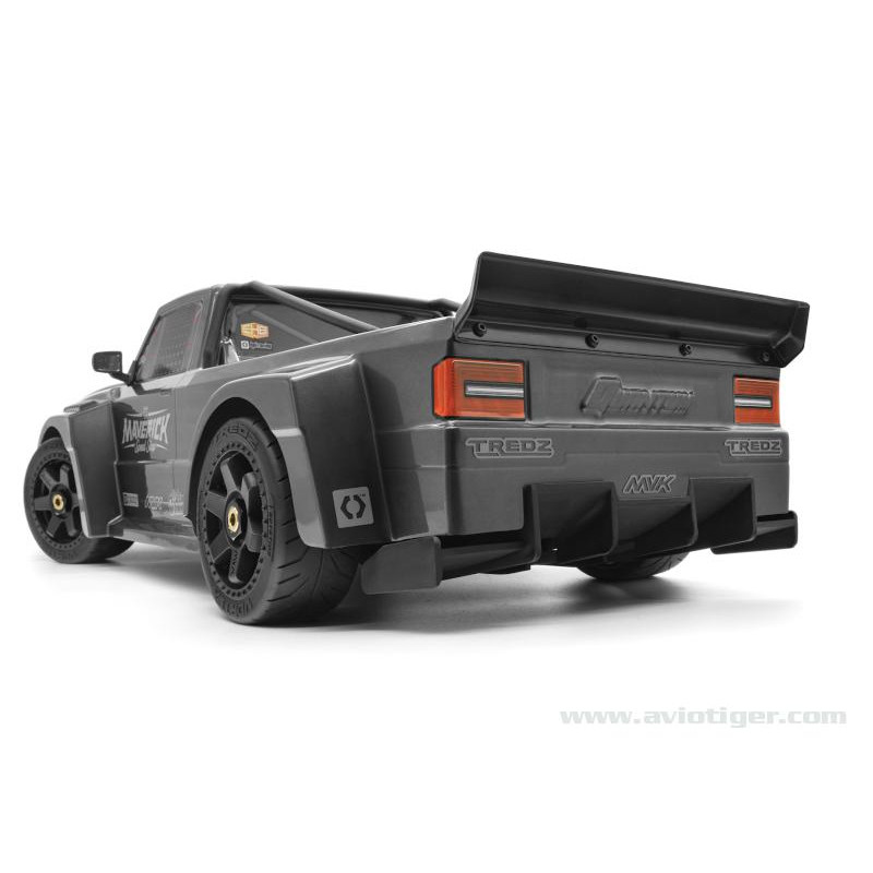 RC auto da drift - QUANTUM R FLUX 4S 4X4 GRIS - FLASHRC