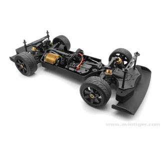 RC drift car - QUANTUM R FLUX 4S 4X4 GRIS - FLASHRC 2