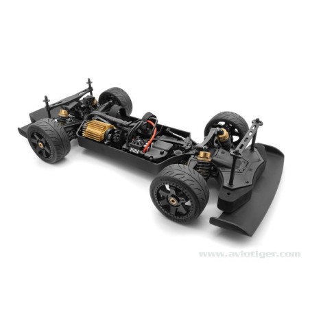 RC auto da drift - QUANTUM R FLUX 4S 4X4 GRIS - FLASHRC