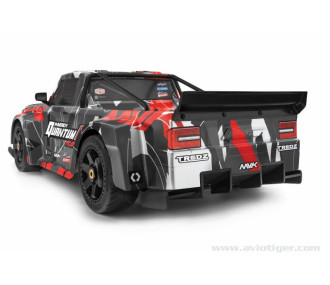 PKW-RC-drift - QUANTUM R FLUX 4S 4X4 GRIS ROUGE - FLASHRC