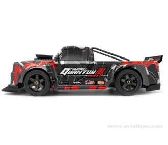 Coche-RC-drift - QUANTUM R FLUX 4S 4X4 GRIS ROUGE - FLASHRC 2