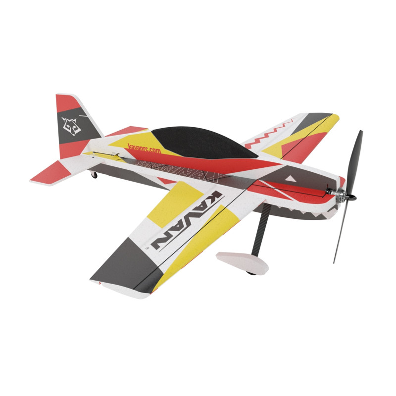 Avión acrobático RC - Avion KAVAN Savage Max Rouge EPP 1.08m - FLASHRC