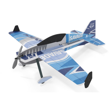 Avión Acrobático RC - Avion KAVAN Savage Mini Bleu 1.00m - FLASH RC