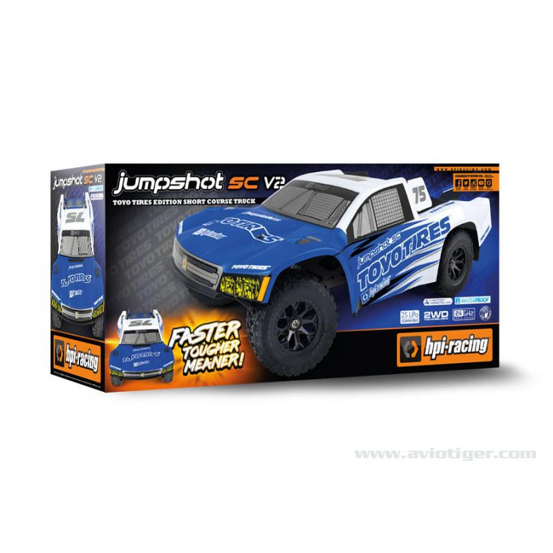 Auto RC fuoristrada - JUMPSHOT SC V2 EDITION TOYO TIRES - FLASH RC