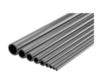 Tube Carbone 15/12 mm 1m - FLASH RC