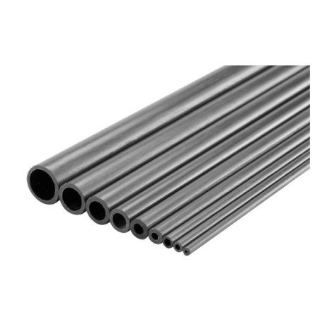 Tube Carbone 15/12 mm 1m - FLASH RC