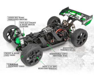 Auto RC fuoristrada - VORZA S TRUGGY FLUX - FLASH RC 2