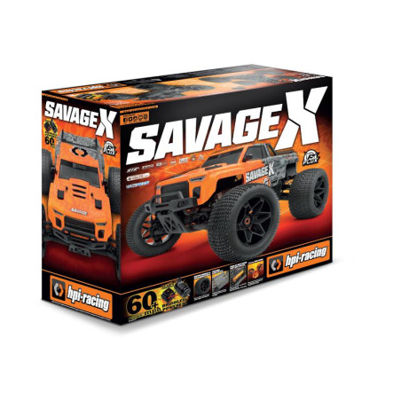 Auto RC fuoristrada - SAVAGE X V2 FLUX GT-6 - FLASH RC