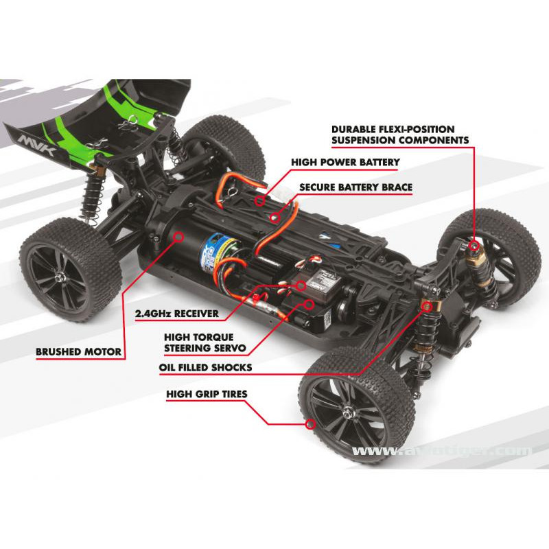 PHANTOM BUGGY XB 1/10 RTR - FLASH RC