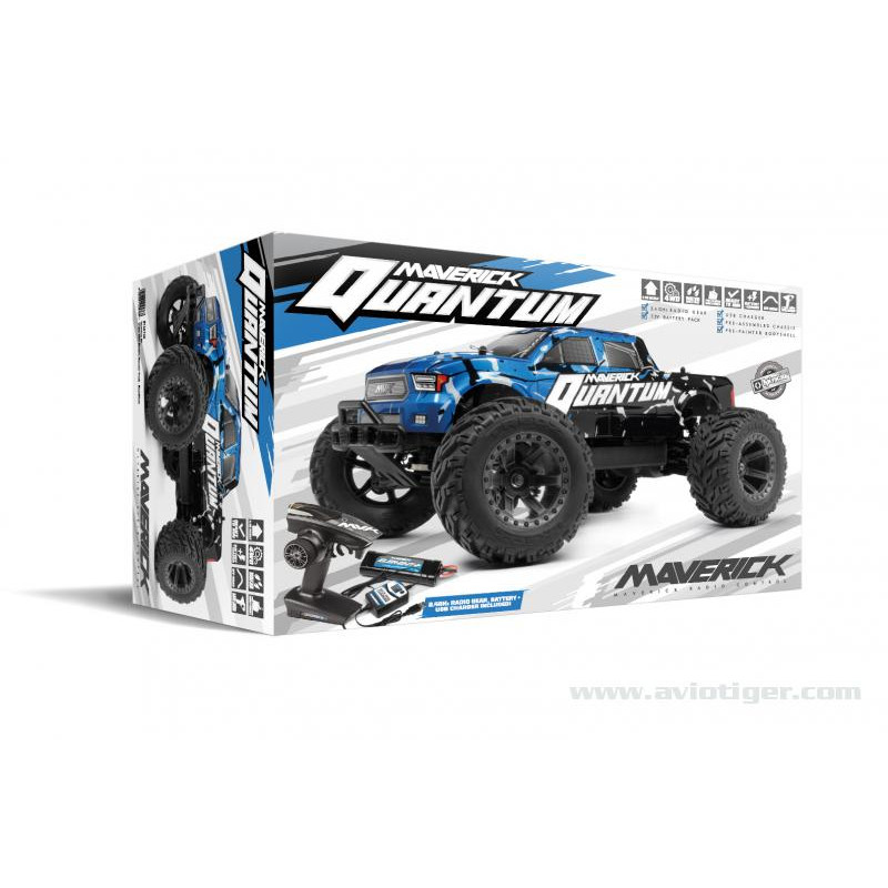 QUANTUM 4X4 MT BLEU - FLASH RC
