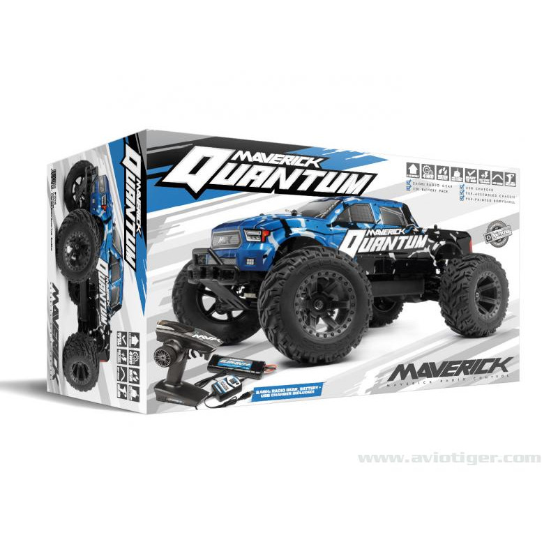 QUANTUM 4X4 MT BLEU - FLASH RC