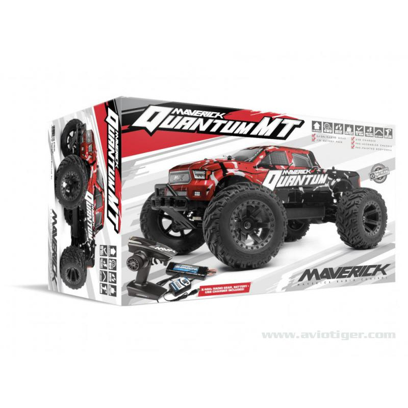 QUANTUM 4X4 MT ROUGE - FLASH RC