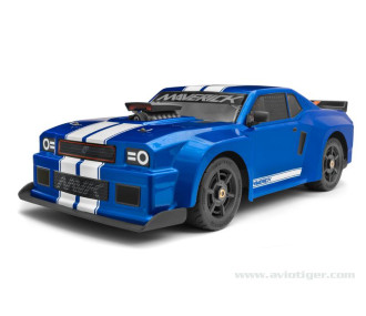 QUANTUM R FLUX 4S 4X4 "MUSCLE"BLEU - FLASH RC