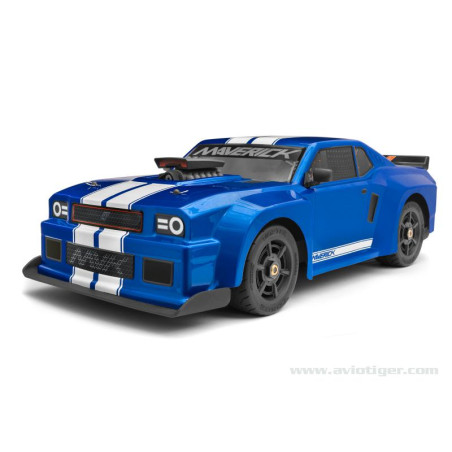 Coche de pista RC - QUANTUM R FLUX 4S 4X4 "MUSCLE "BLEU - FLASH RC