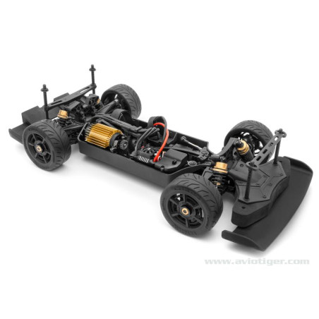 Coche de pista RC - QUANTUM R FLUX 4S 4X4 "MUSCLE "BLEU - FLASH RC