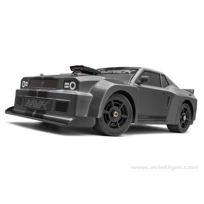 QUANTUM R FLUX 4S 4X4 "MUSCLE"GRISE - FLASH RC