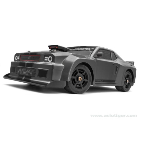 RC track car - QUANTUM R FLUX 4S 4X4 "MUSCLE "GRISE - FLASH RC