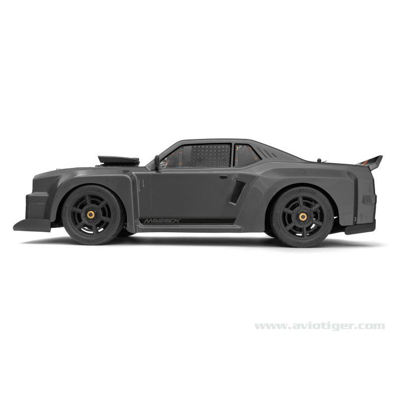 RC track car - QUANTUM R FLUX 4S 4X4 "MUSCLE "GRISE - FLASH RC