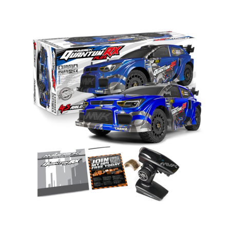 RC-Geländewagen - QUANTUM RX BLAU - FLASH RC