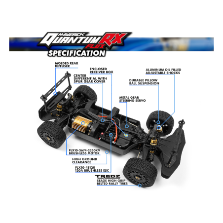 QUANTUM RX BLEU - FLASH RC