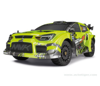 Coche RC todo terreno - QUANTUM RX VERT FLUO - FLASH RC