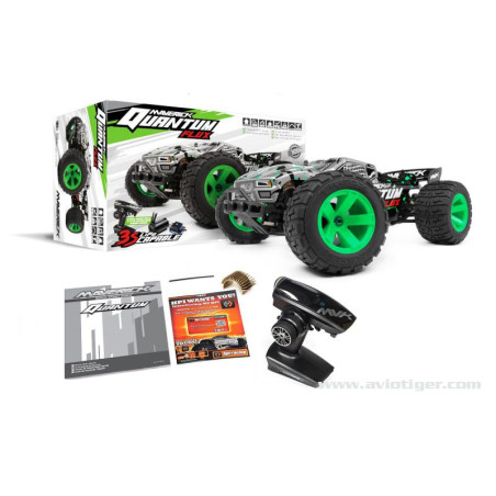 QUANTUM XT 1/10 4X4 FLUX ARGENT - FLASH RC