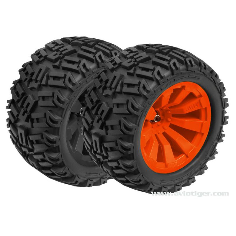 RC-Geländewagen - QUANTUM+ XT FLUX 4X4 1/10 SILBER ROT - FLASH RC