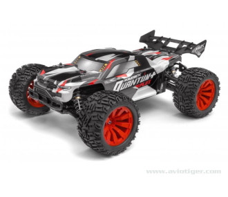QUANTUM+ XT FLUX 4X4 1/10 ARGENT ROUGE - FLASH RC
