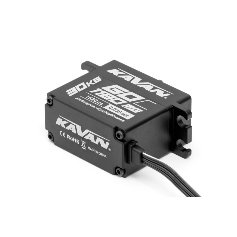 Servo Kavan GO-1180MG (0.038s/60°, 30kg.cm) - FLASH RC