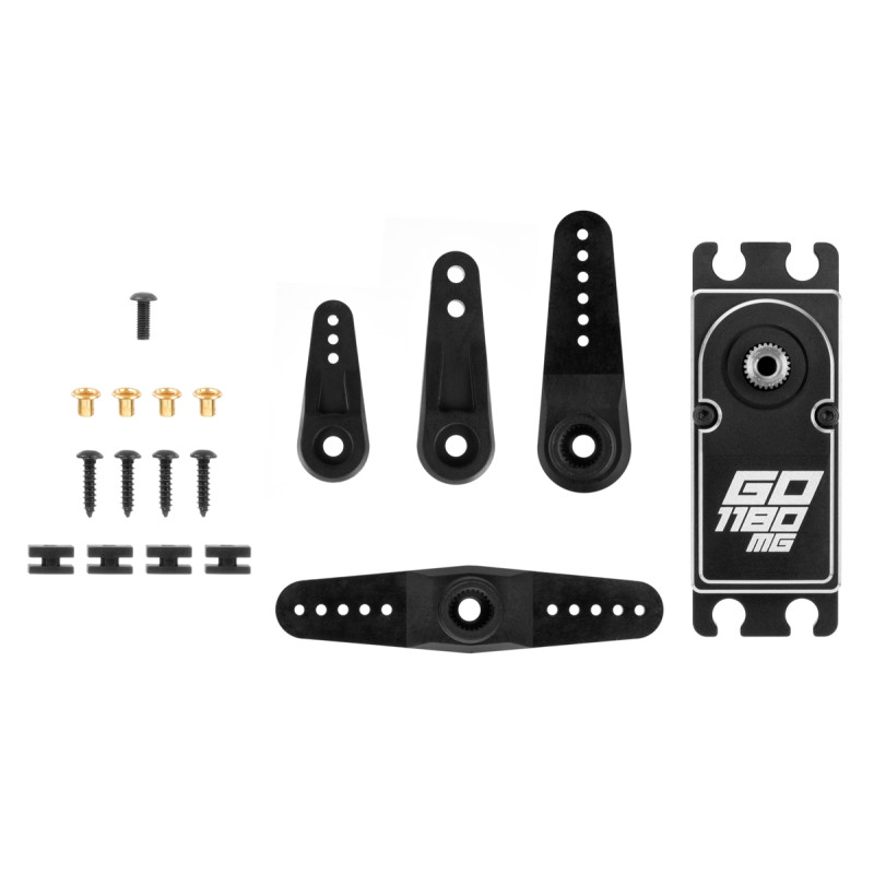Servo Kavan GO-1180MG (0.038s/60°, 30kg.cm) - FLASH RC