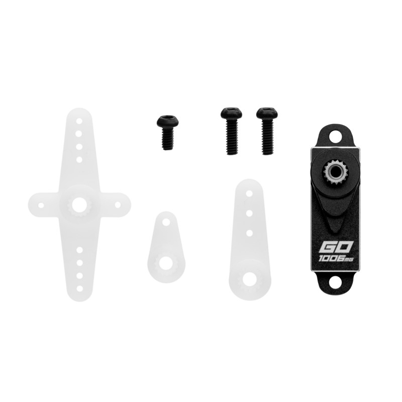 Servo - GO-1006MG (0.052s/60°, 3.0kg.cm) - FLASH RC