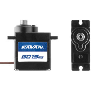 Servo - GO-13MG servo 13g (0.12s/60°, 2.2kg.cm) - FLASH RC 2