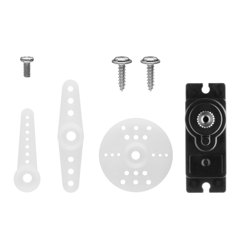 Servo - GO-13MG servo 13g (0.12s/60°, 2.2kg.cm) - FLASH RC