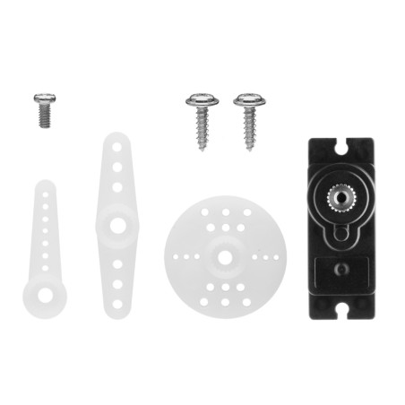 Servo - GO-13MG servo 13g (0.12s/60°, 2.2kg.cm) - FLASH RC