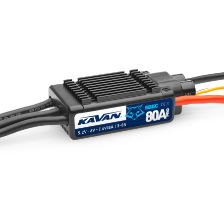 Brushless - KAVAN PRO-80SB brushless ESC 80A - FLASH RC