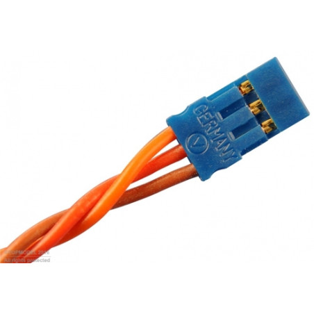 CONNETTORE SERVO JR/GRAUPNER con filo 30 cm