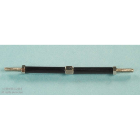 TRINGLERIE 4-40 PAS D G L 76mm 6pcs