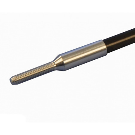 Gabelkopf für Carbonrohr Ø4mm/M2 2Stück Mp Jet (Linksgewinde)