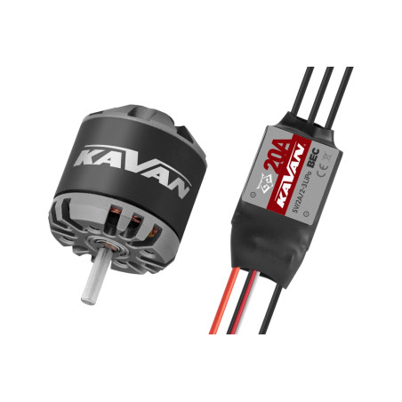 Sets de propulsion - KAVAN C2830-1050 + KAVAN R-20B - FLASH RC