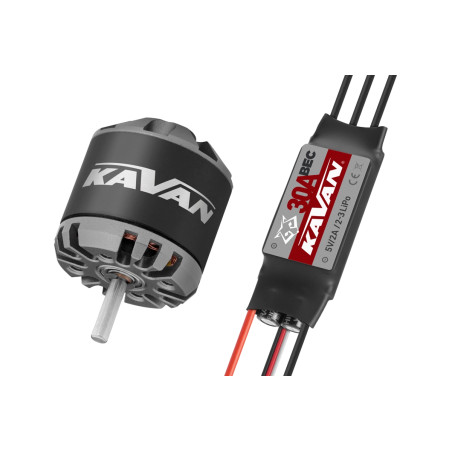 Sets de propulsion - KAVAN C2830-1300 + KAVAN R-30B - FLASH RC