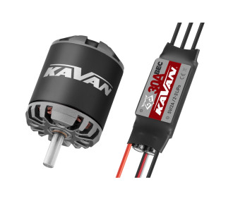 Sets de propulsion - KAVAN C2836-850 + KAVAN R-30B - FLASH RC