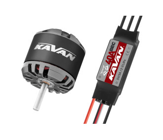 Sets de propulsion - KAVAN C3536-850 + KAVAN R-40B - FLASH RC