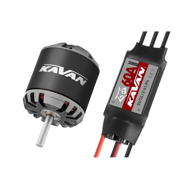 Sets de propulsion - KAVAN C3542-1000 + KAVAN R-60SB - FLASH RC