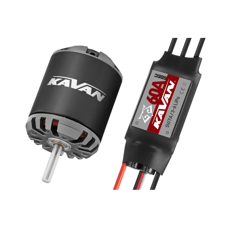 Sets de propulsion - KAVAN C3548-800 + KAVAN R-60SB - FLASH RC