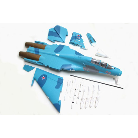 Jet SU-27 FMS Twin EDF 1.10m PNP - FLASH RC